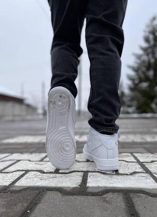 Женские кроссовки nike air force winter зимние6 фото