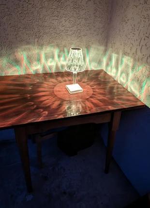 ❤️😱деревянный стол 🔥 лакированный стол из дерева кухонный стол обеденный стол древесный4 фото