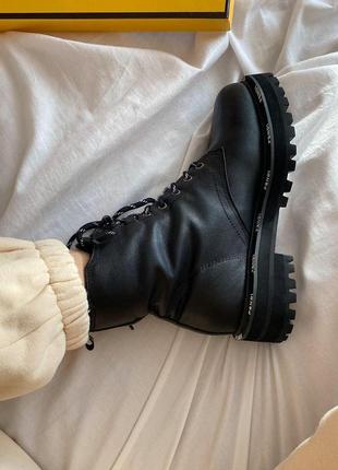 Зимние женские ботинки  fendi10 фото