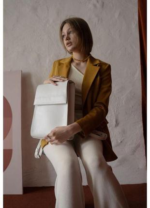 Жіночий білий рюкзак tammy6 фото