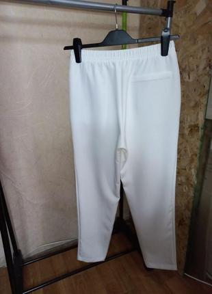 Intimissimi прямі білосніжні брюки з карманами 44 розмір7 фото