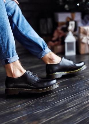 Dr.martens 1461 low  🔺мужские туфли доктор мартинс 14612 фото