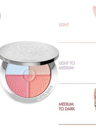 Пудра для зайвої якості guerlain meteorites compact pressed powder 02 clair 8g3 фото