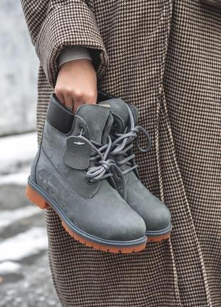 Зимние женские ботинки timberland3 фото