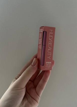 Тинт для губ от huda beauty в оттенке rosy kiss5 фото