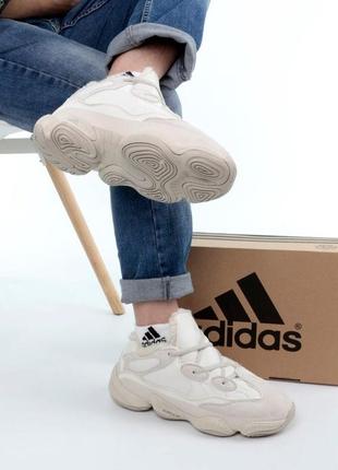 Женские кроссовки adidas yeezy boost 500 зимние6 фото