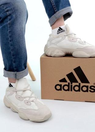 Женские кроссовки adidas yeezy boost 500 зимние7 фото