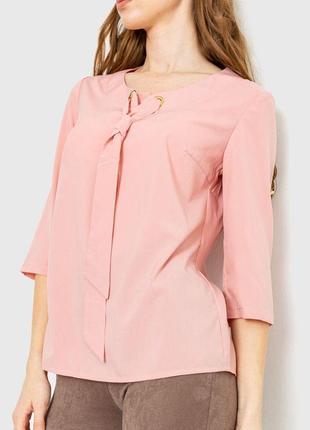 Блуза однотонная, цвет пудровый, 230r150
