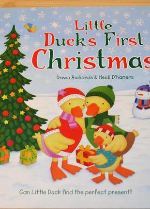 Little duck first christmas, дитяча книга англійською