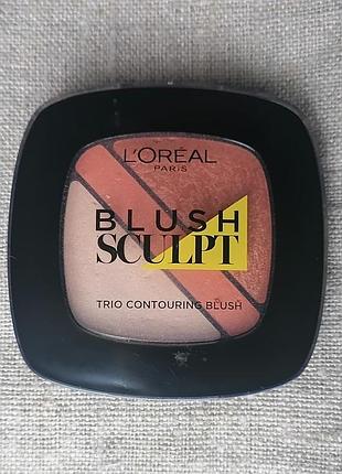 Румяна l'oreal blush sculpt