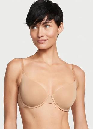 Бюстгальтер victoria's secret lightly-lined demi bra  38b