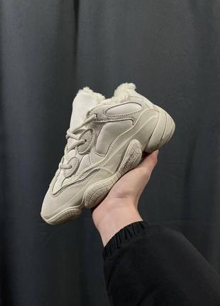 Женские кроссовки adidas yeezy boost 500 зимние6 фото