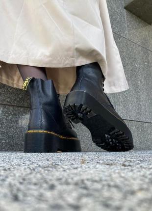 Зимние женские ботинки  dr. martens8 фото