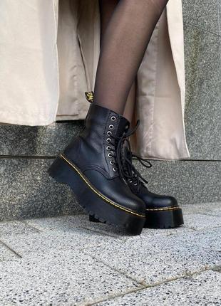 Зимние женские ботинки  dr. martens7 фото