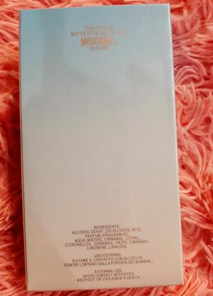Хит! новогодние скидочки!!!волшебный легкий парфюм moschino funny 100ml абсолютно новый запечатан (лиц.)2 фото