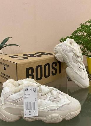 Женские кроссовки adidas yeezy boost 500 зимние7 фото