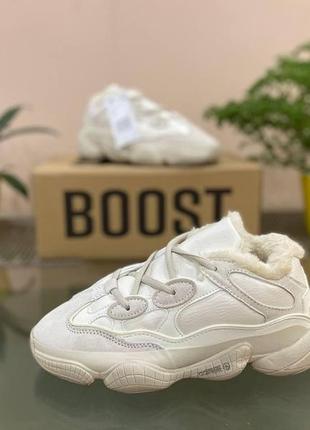 Женские кроссовки adidas yeezy boost 500 зимние5 фото