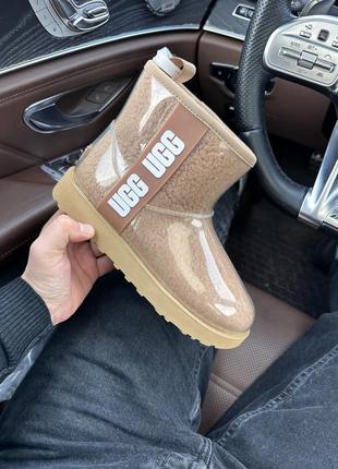 Ugg classic mini clear beige  premium