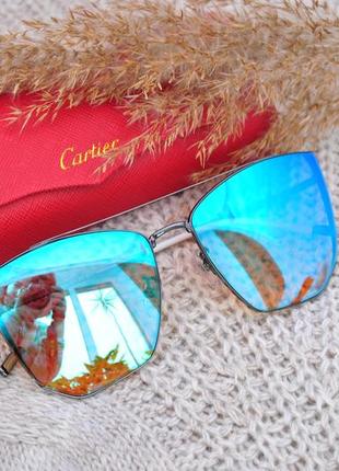 Красивые большие зеркальные солнцезащитные очки gian marco venturi окуляри gmv8602 фото