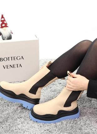 Женские ботинки bottega veneta  зимние