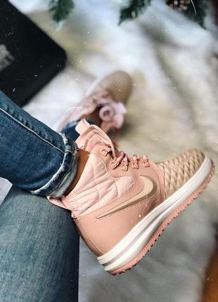 Женские кроссовки nike lunar force 17 duckboot  зимние8 фото