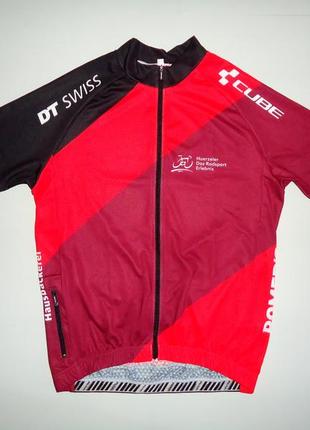 Велофутболка  huerzeler cube dt swiss cycling jersey (m)