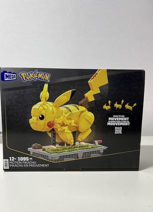 Конструктор mega bloks mega construx pokemon pikachu колекційна модель