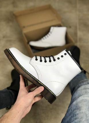 Зимние женские ботинки dr. martens