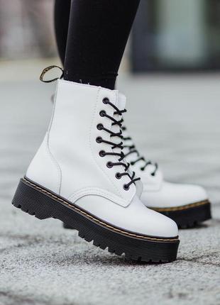 Зимние женские ботинки  dr. martens