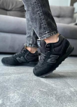 Жіночі кросівки new balance 574 зимові4 фото