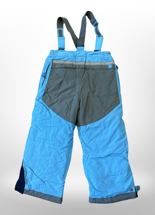 Детские лыжные штаны, голубого цвета р. 104-1462 фото