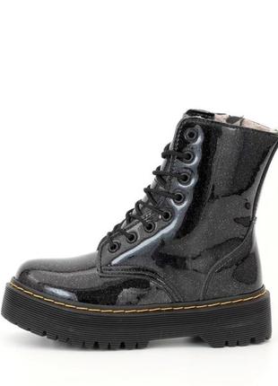 Зимние женские ботинки  dr. martens