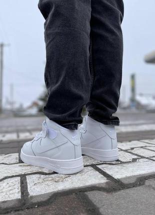 Женские кроссовки nike air force winter зимние5 фото