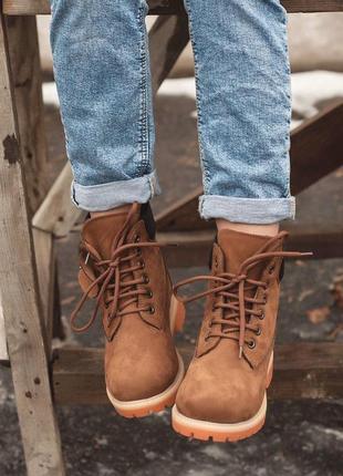 Зимние женские ботинки timberland2 фото