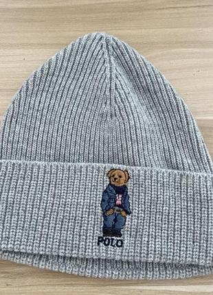 Зимова шапка polo bear3 фото
