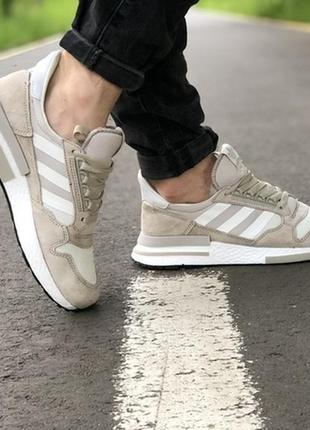 Кросівки adidas consortium zx 500 rm grey кросівки