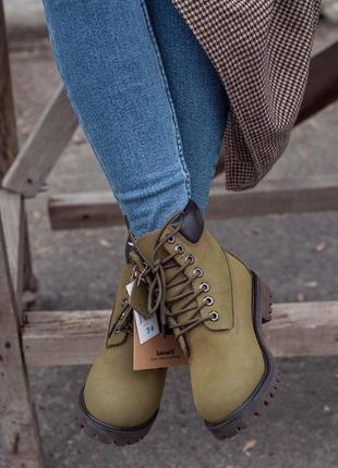 Женские ботинки timberland зимние6 фото