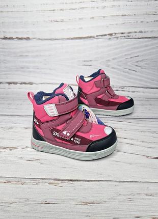 Р.25, 26 термоботинки b&g-termo для девочек tkt23-14/20 5