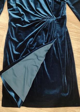 Платье женское бархатное вечернее стильное jacques vert3 фото