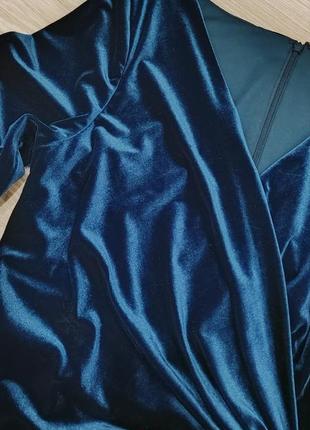 Платье женское бархатное вечернее стильное jacques vert7 фото