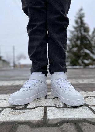 Женские кроссовки nike air force winter зимние9 фото