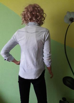 Джинсовая рубашка 6
