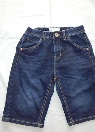 Matalan шорты джинсовые стильные модные на мальчика 9 лет denim