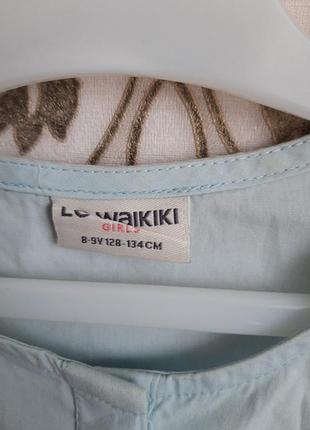 Рубашка бренд lc waikiki, розмір 8-9 років 3