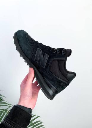 Жіночі кросівки new balance 574 зимові4 фото