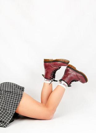 Зимние женские ботинки dr. martens9 фото