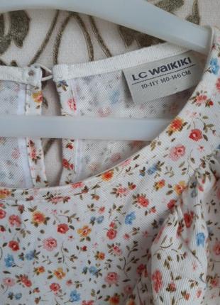 Блуза бренд lc waikiki, размер 10-11 лет3 фото