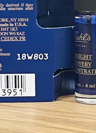 Оригінал нічний відновлювальний концентрат для обличчя kiehl`s midnight recovery concentrate оригинал ночной востанавлюющий концентрат3 фото