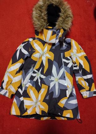 Зимовий комплект куртка + напівкомбінезон reima muhvi 1042 фото