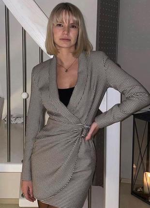 Неймовірна сукня блейзер від zara